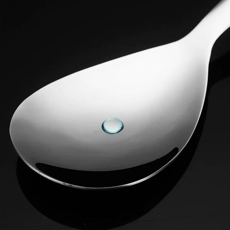 Thickened stainless steel non-stick rice spoon