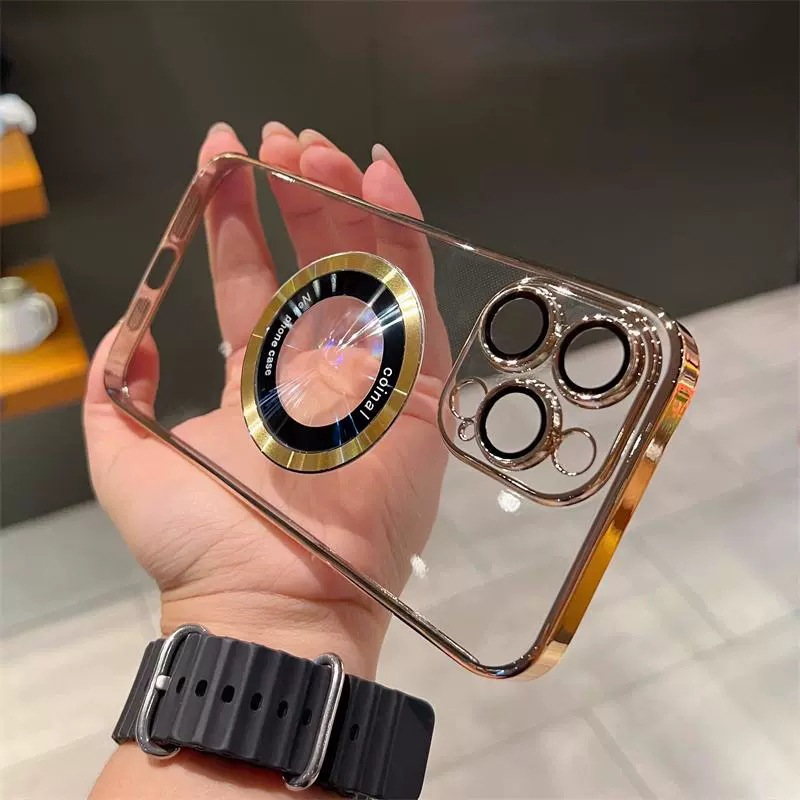 Transparent magnetiskt iPhonefodral