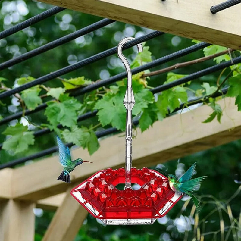 Kolibrifoderautomater för utomhusbruk Hängande