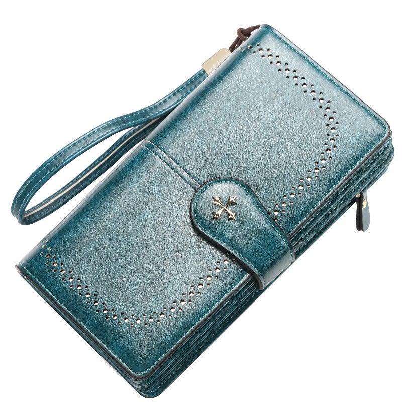 Multifunktionell handväska med dragkedja