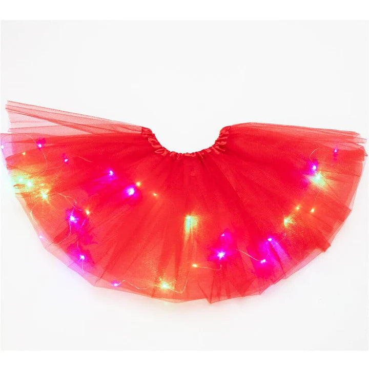 Magisk och lysande LED Tutu-kjol
