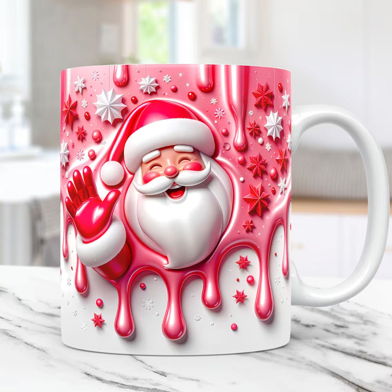 3D-mugg med julmotiv