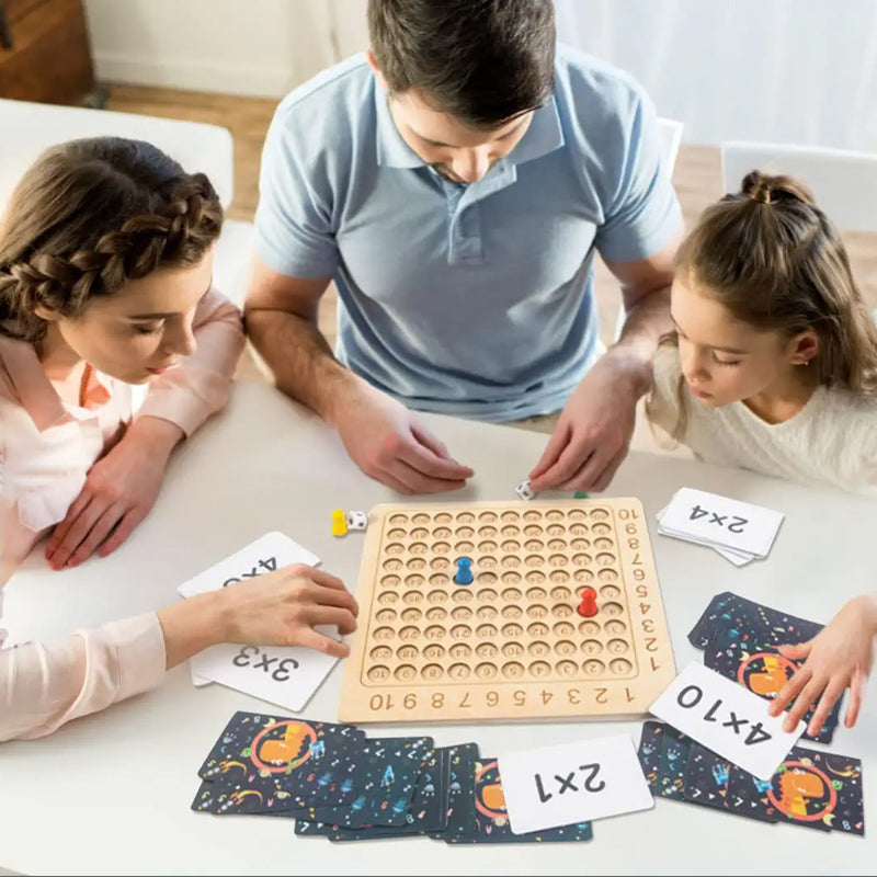 Montessori Multiplikation och Addition brädspel