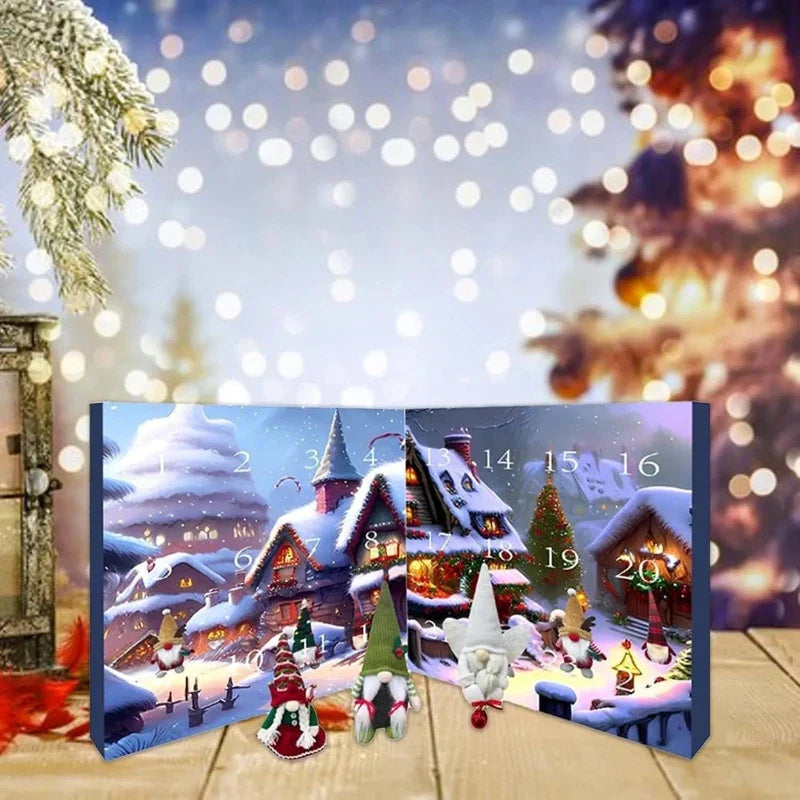 🎅2024 Adventskalender med jultomtar