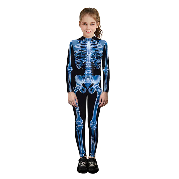 Halloween Sexig Dödskalle Bodysuit