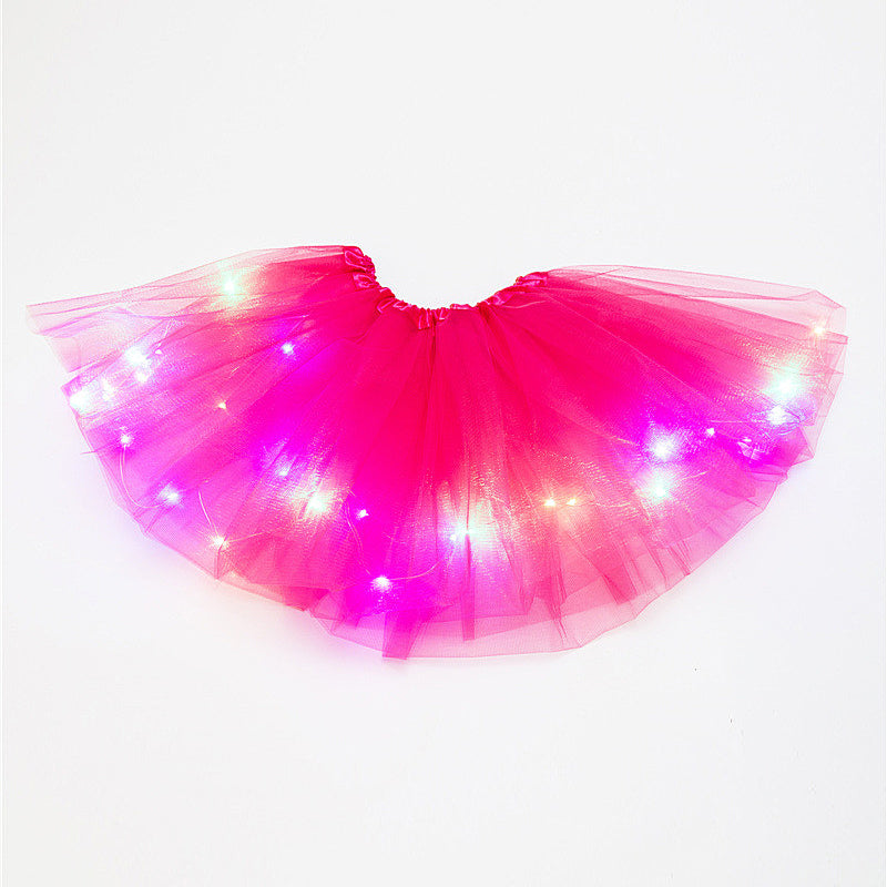 Magisk och lysande LED Tutu-kjol