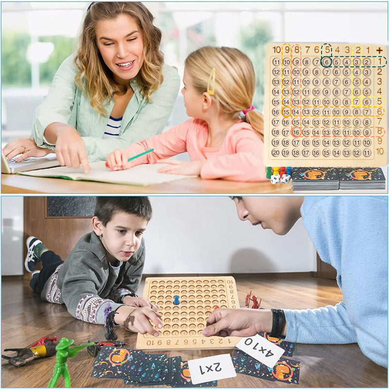 Montessori Multiplikation och Addition brädspel