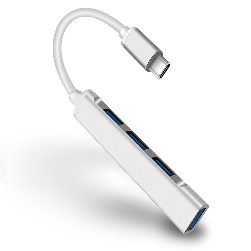 Höghastighets USB Typ C HUB 4-portar