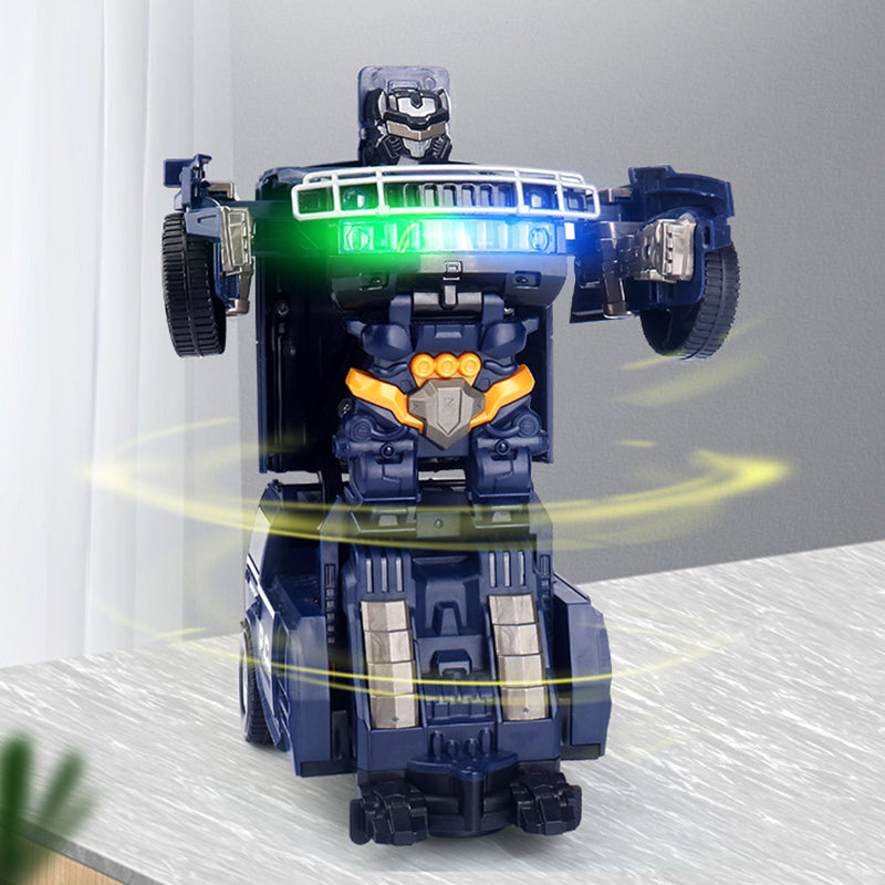 Förvandla robotmodell leksaksbil