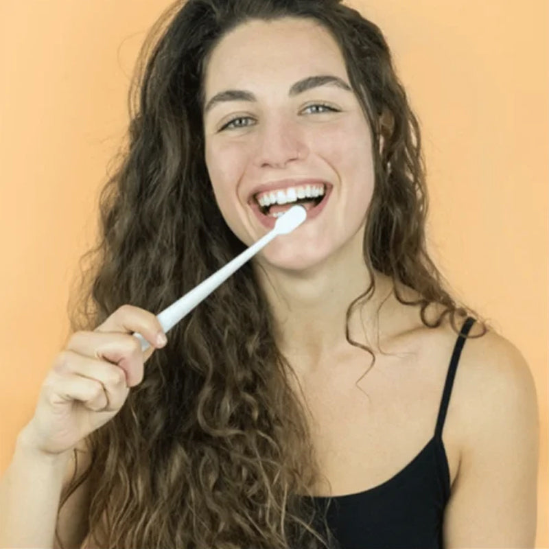 Tandborste med tiotusen borsthår