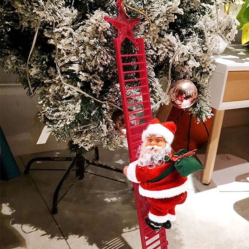 🎅Elektrisk klätterstege Tomte🎄