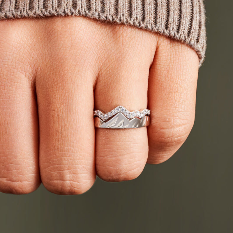 Mountain Stacked Ring