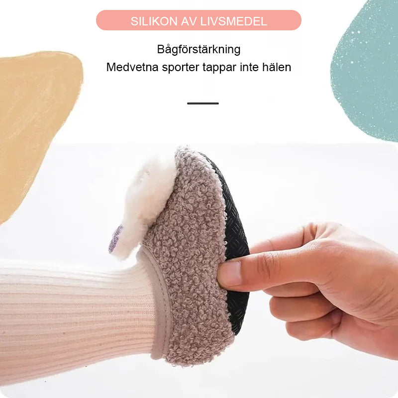 Söta Päls Baby Sock Skor