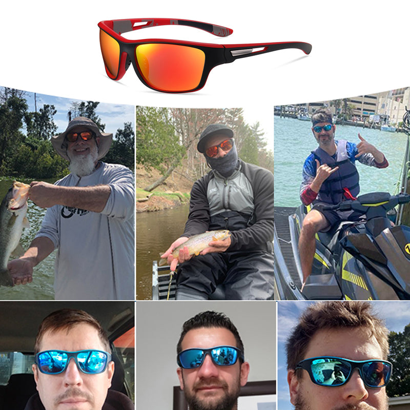 Utomhussportsolglasögon för män