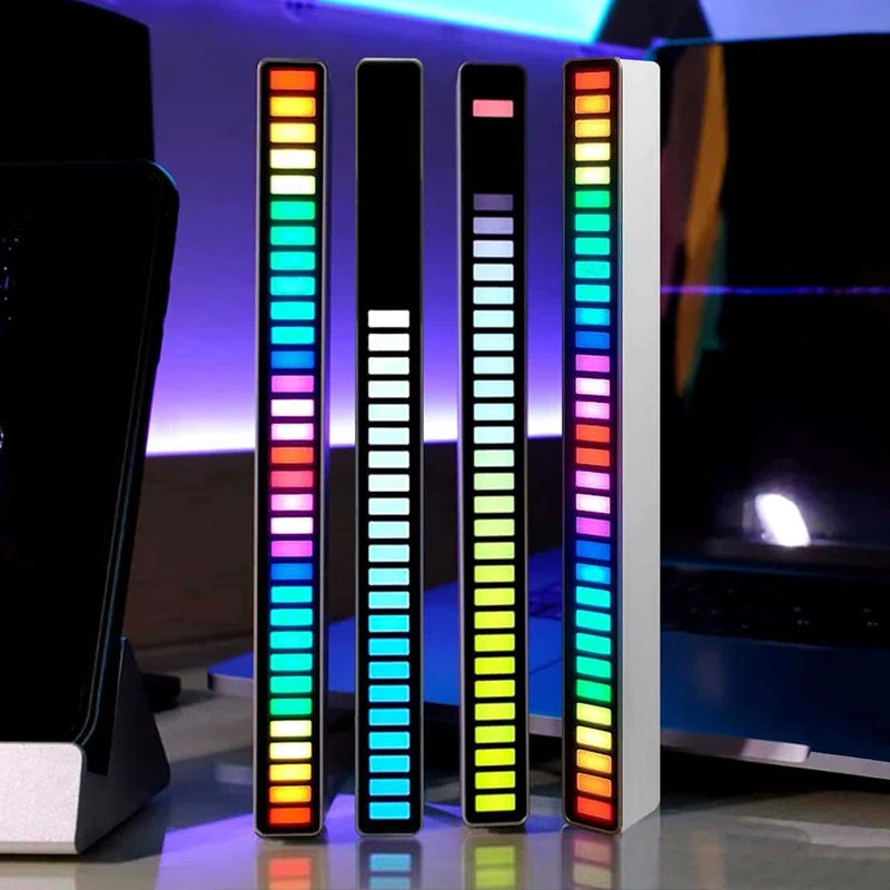 RGB bilbländande ljudkontrollerat LED -ljus