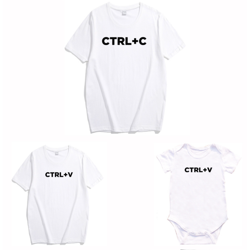 Matchande familjekläder | CTRL+C T-shirt & Body