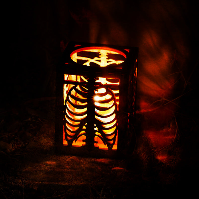Halloween Skull Rib Shadow Lamp