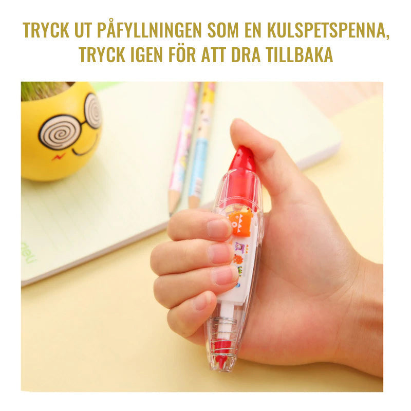 Söt tejppenna