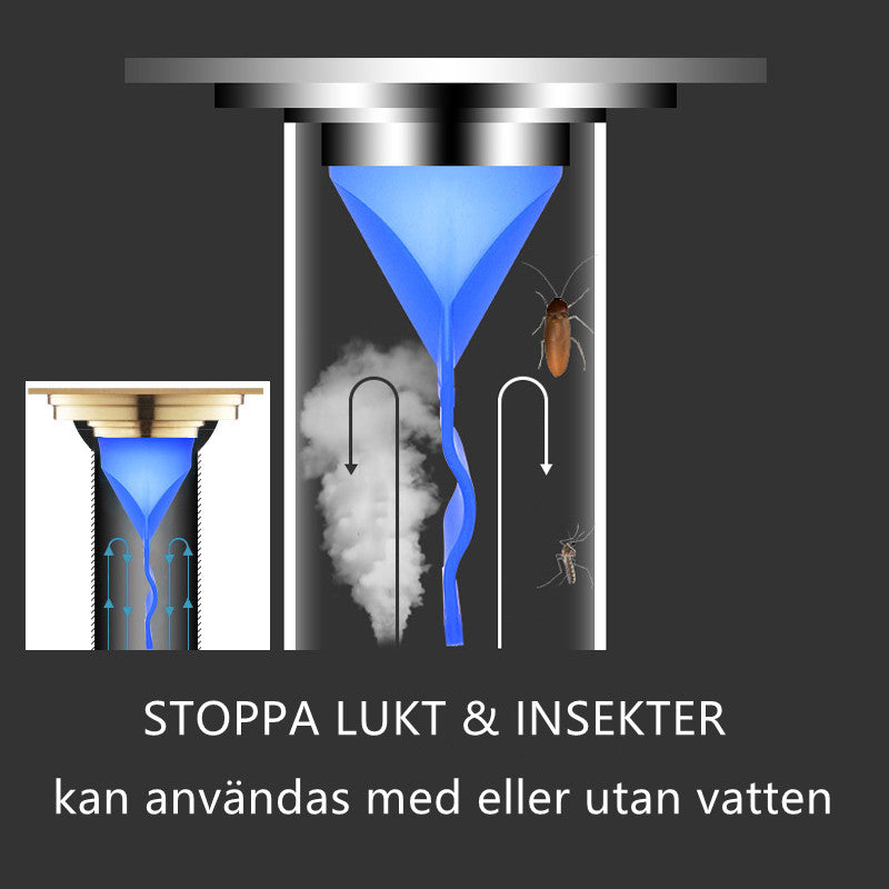 Luktstopp Avlopp (3 delar)