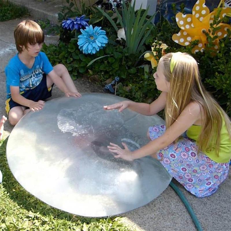 Uppblåsbar bubble Ball - rolig utomhuslek