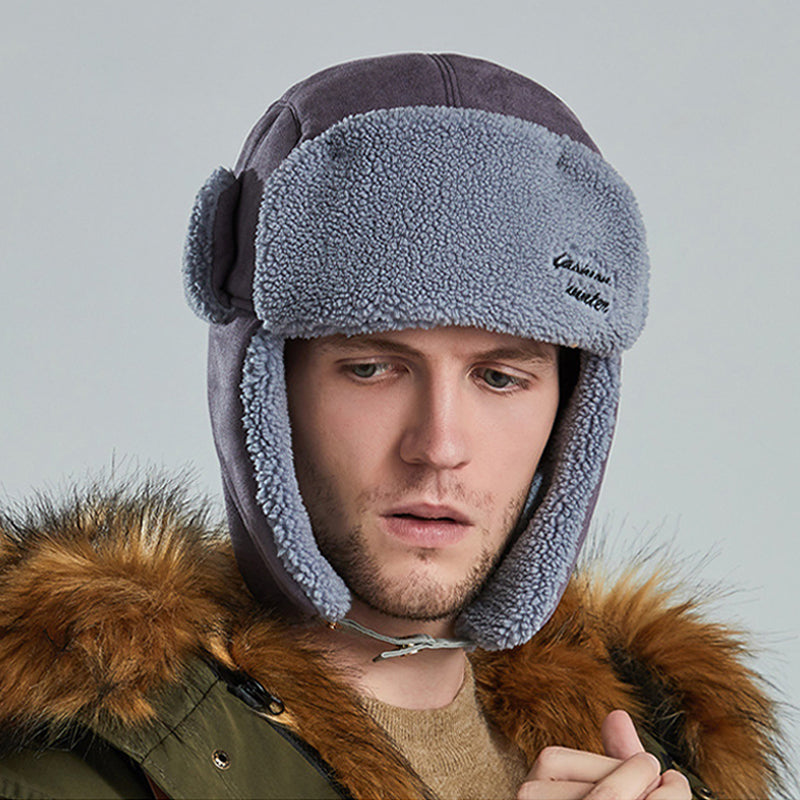 Vinter Trapper hatt med öronlappar