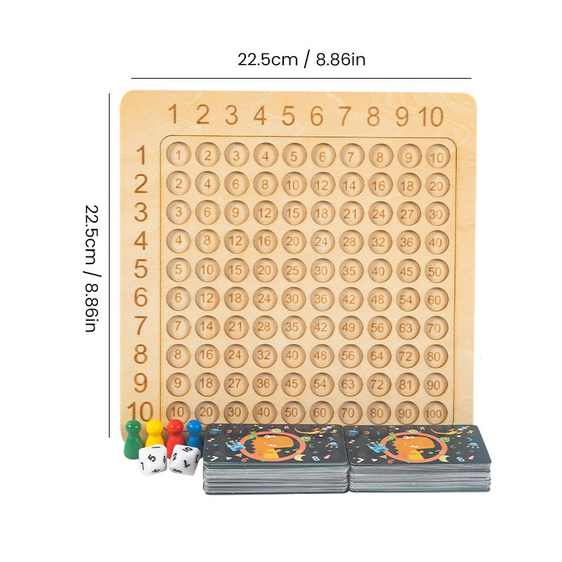 🔥Montessori Multiplikation och Addition brädspel