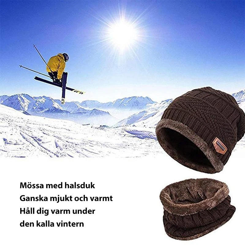 Varm Keps med Halsduk