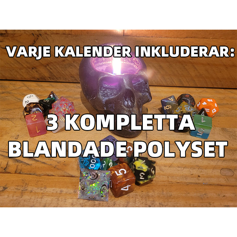 Adventskalender för tärningar 2024