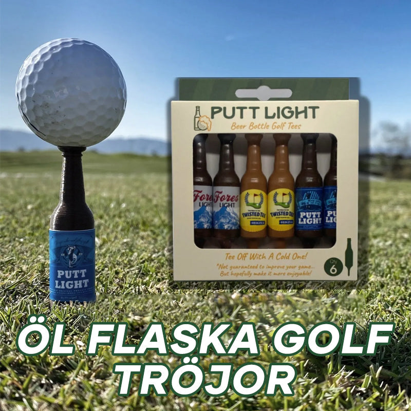 🏌🏽Flaskformad golfbollshållare