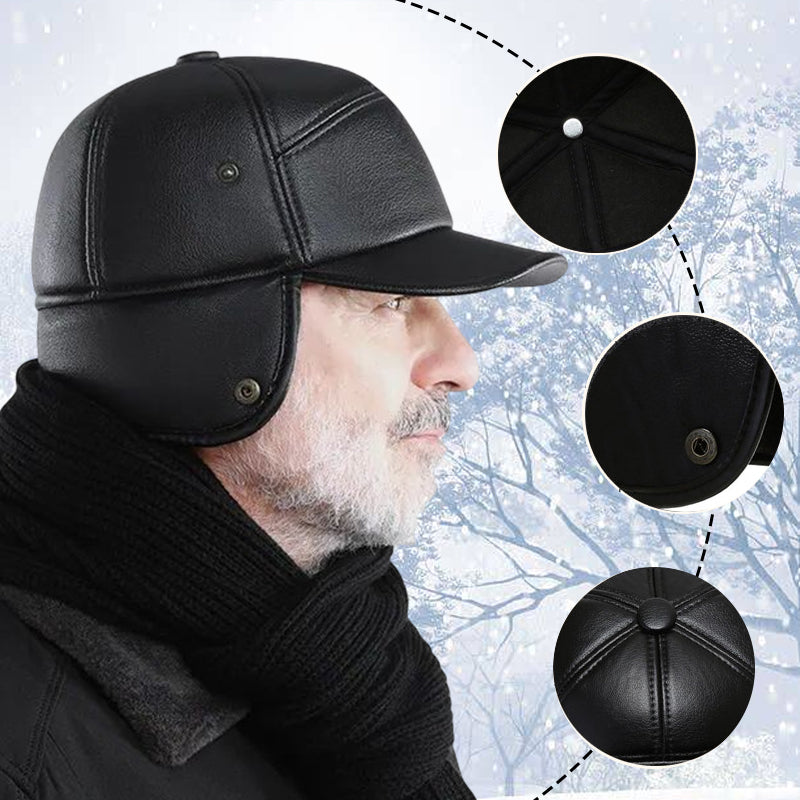 Vinter baseballmössa hatt med öronlappar