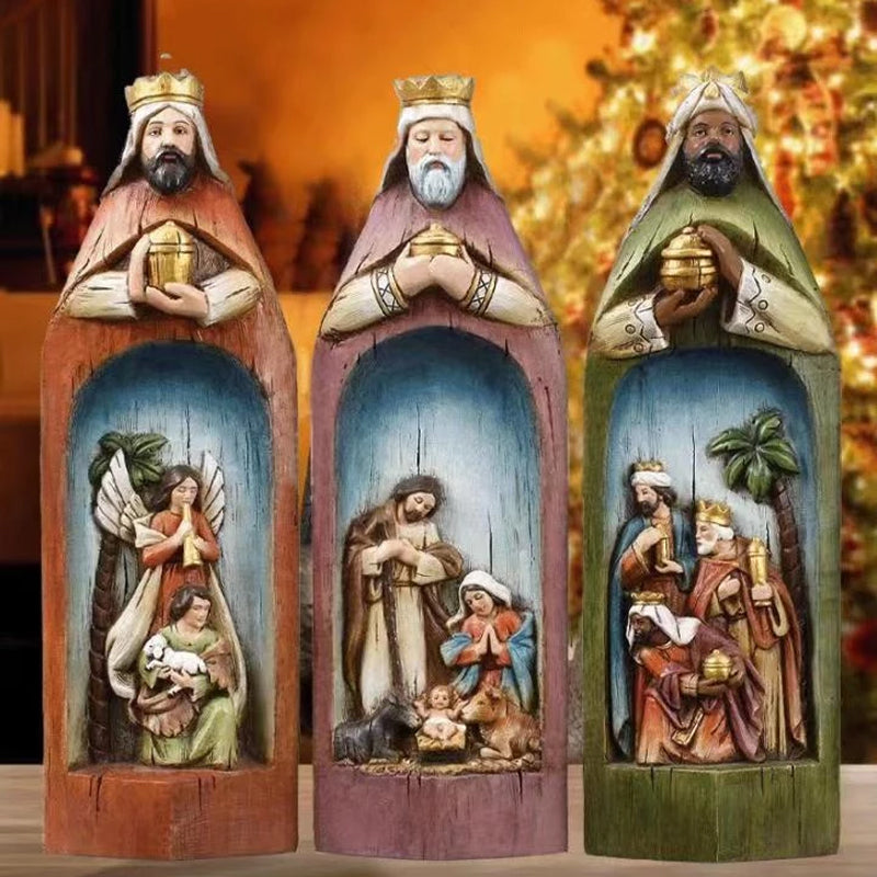 Tre vise män Nativity Set