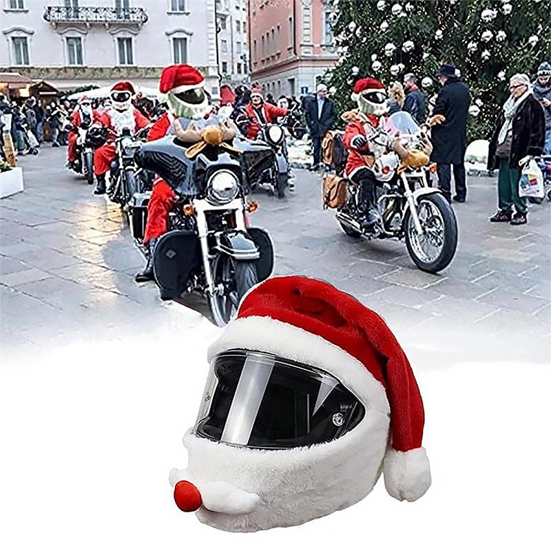 Jultomten Motorcykelhjälmskydd