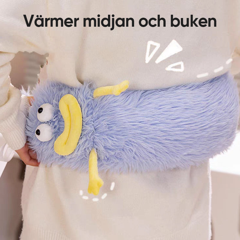 Ful litet monster förlängd varmvattenflaska