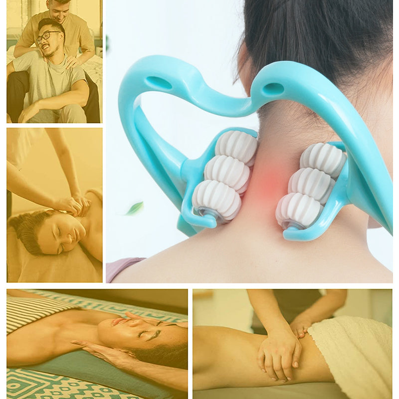 Massageapparat för halsrygg
