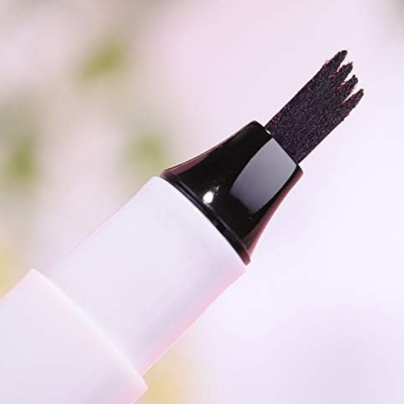 Mikro-gaffelspets vattentät ögonbrynspenna