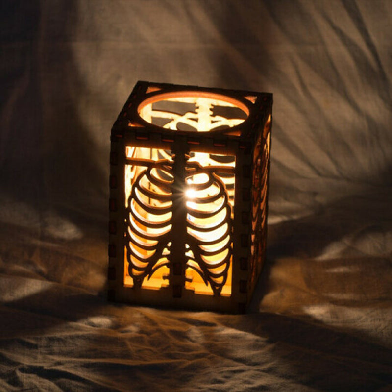 Halloween Skull Rib Shadow Lamp