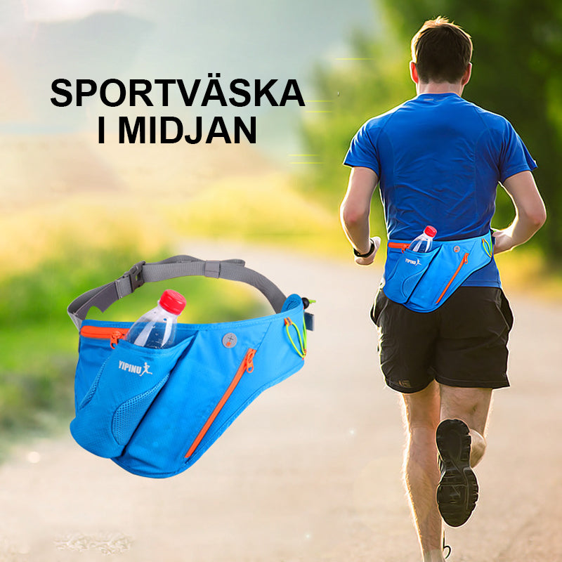 Sport vattenflaska midjeväska