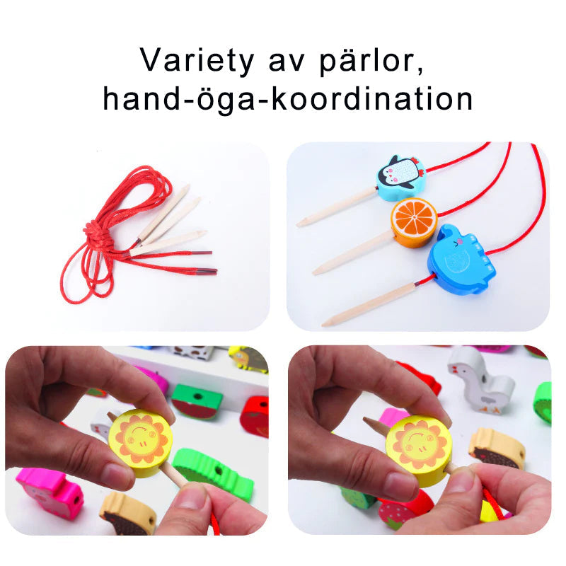 Educational Lacing Beads