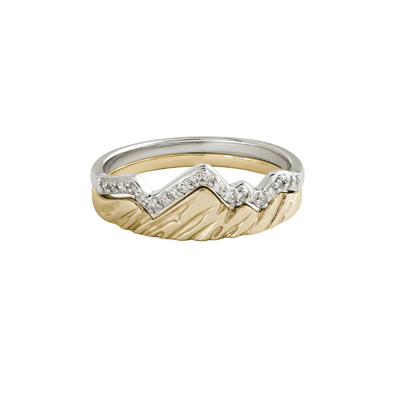 Mountain Stacked Ring