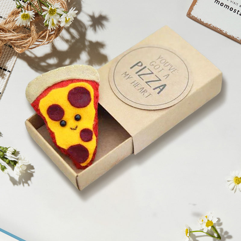 Pizza vänskap presentuppsättning