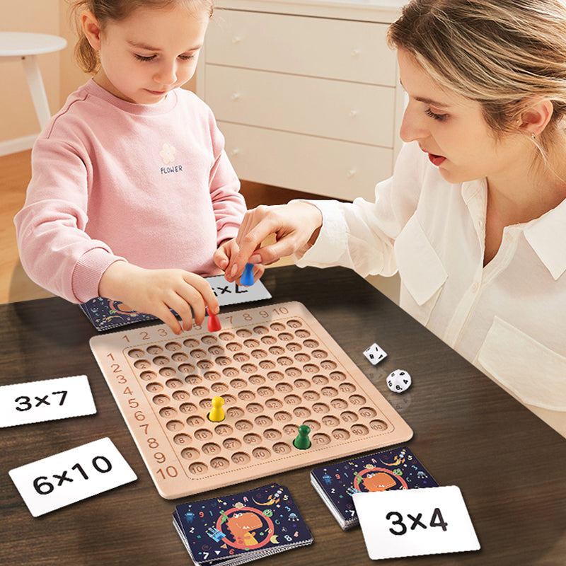 Montessori Multiplikation och Addition brädspel