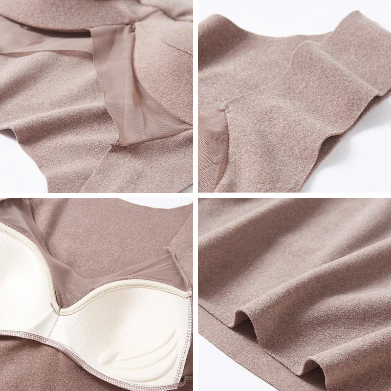 Termounderkläder med inbyggd bröstkudde