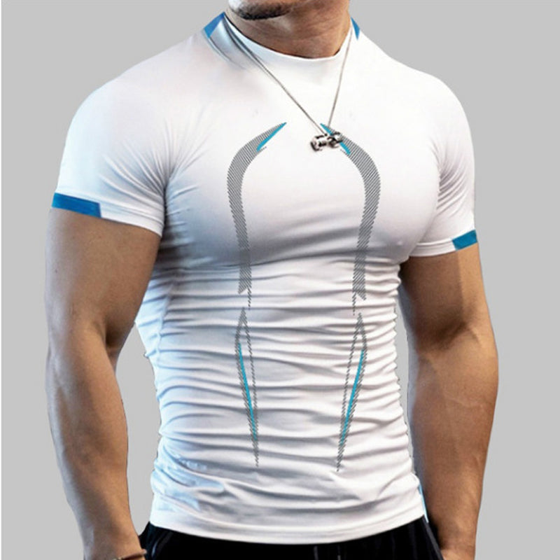 Sommar fitness t-shirt för män
