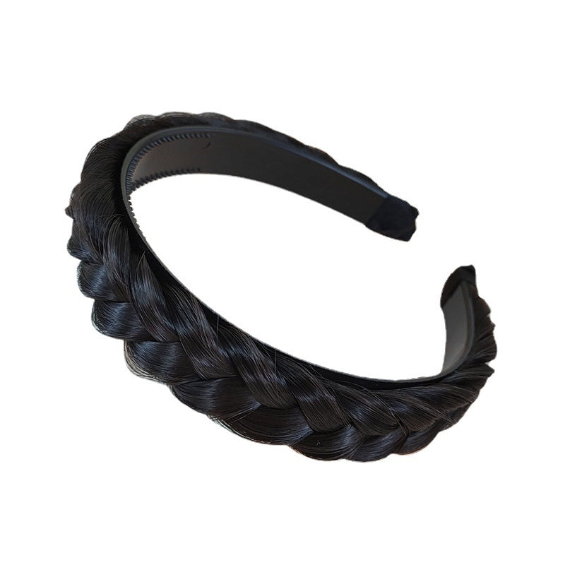 Non-slip braided wig Diadem