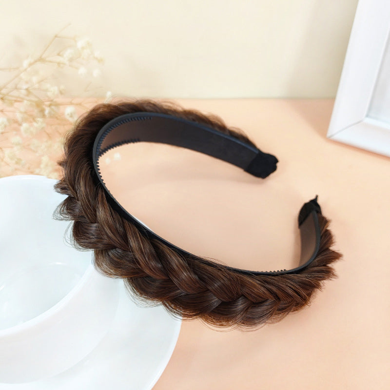 Non-slip braided wig Diadem